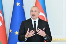 Prezident İlham Əliyev və Ursula fon der Lyayen mətbuata birgə bəyanatlarla çıxış ediblər - - FOTO - YENİLƏNİB-1