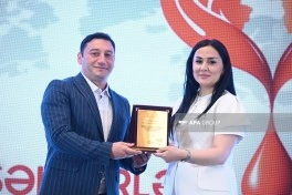 Ümumdünya Qan Donoru Gününə həsr olunmuş tədbir keçirilib - FOTO