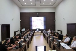 Naxçıvanda fövqəladə hadisələrlə bağlı qərargah məşqi keçirilib