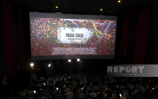 “Yada Daşı” sənədli filminin təqdimat mərasimi keçirildi  - Fotolar