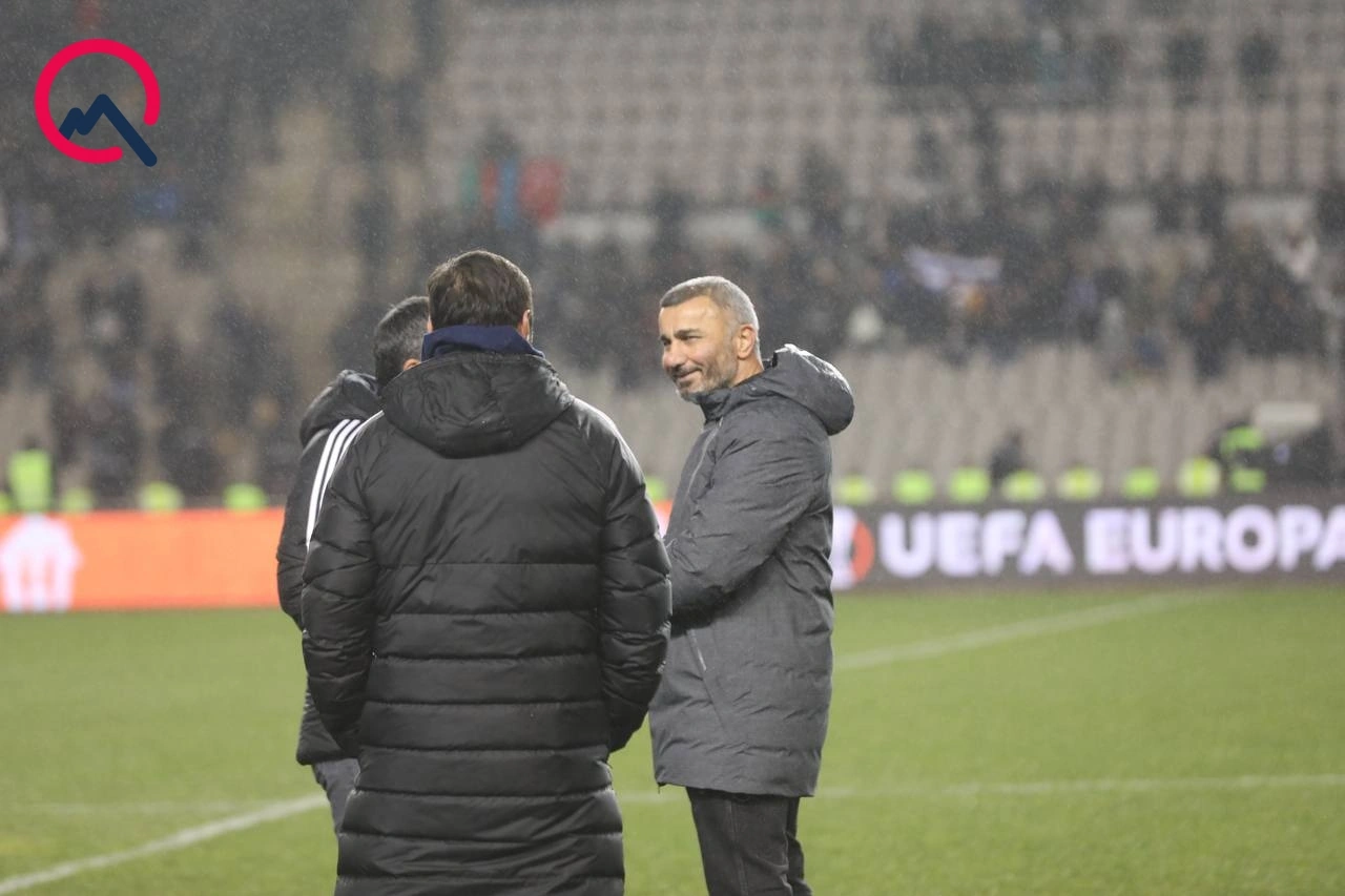 “Qarabağ”ın sevinci, Qurbanovun təbəssümü  - Fotolarda