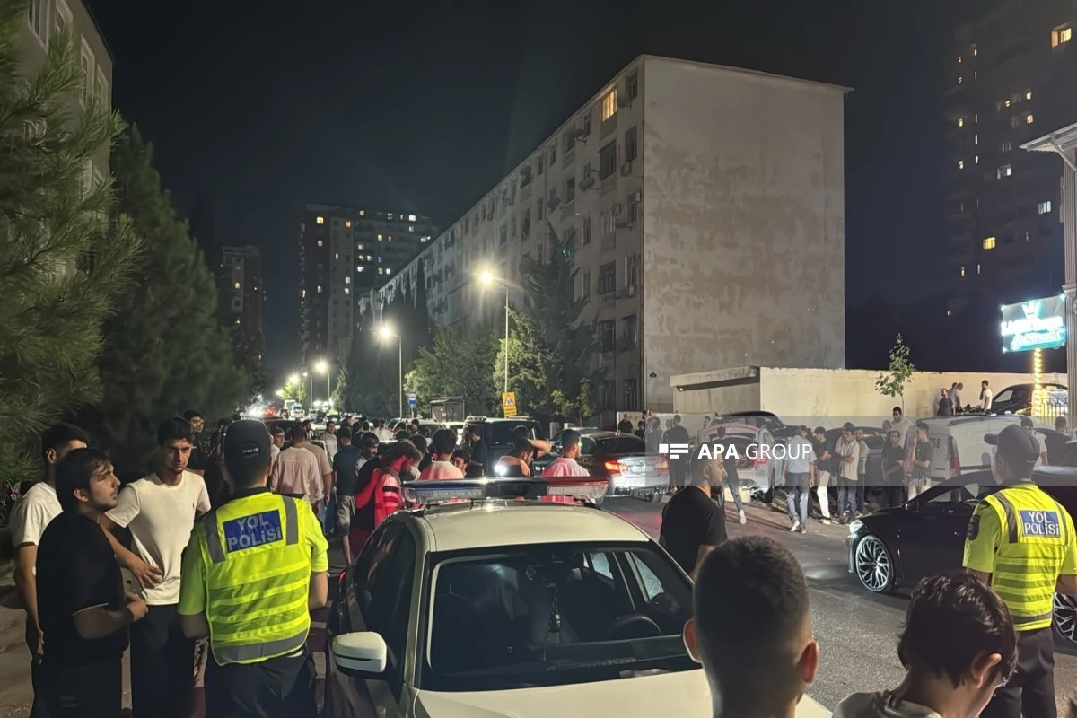 Bakıda zəncirvarı qəza olub - FOTO