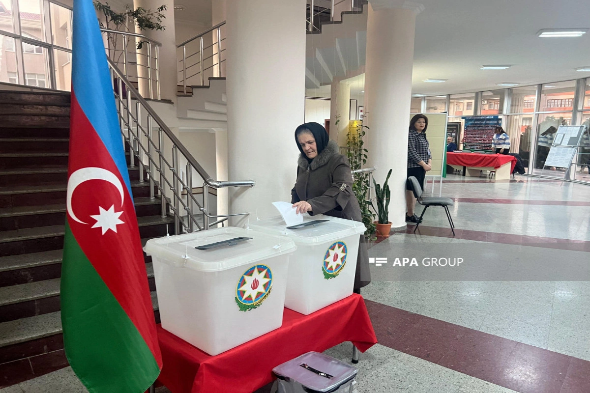 Naxçıvanda səsverməyə start verilib - FOTO