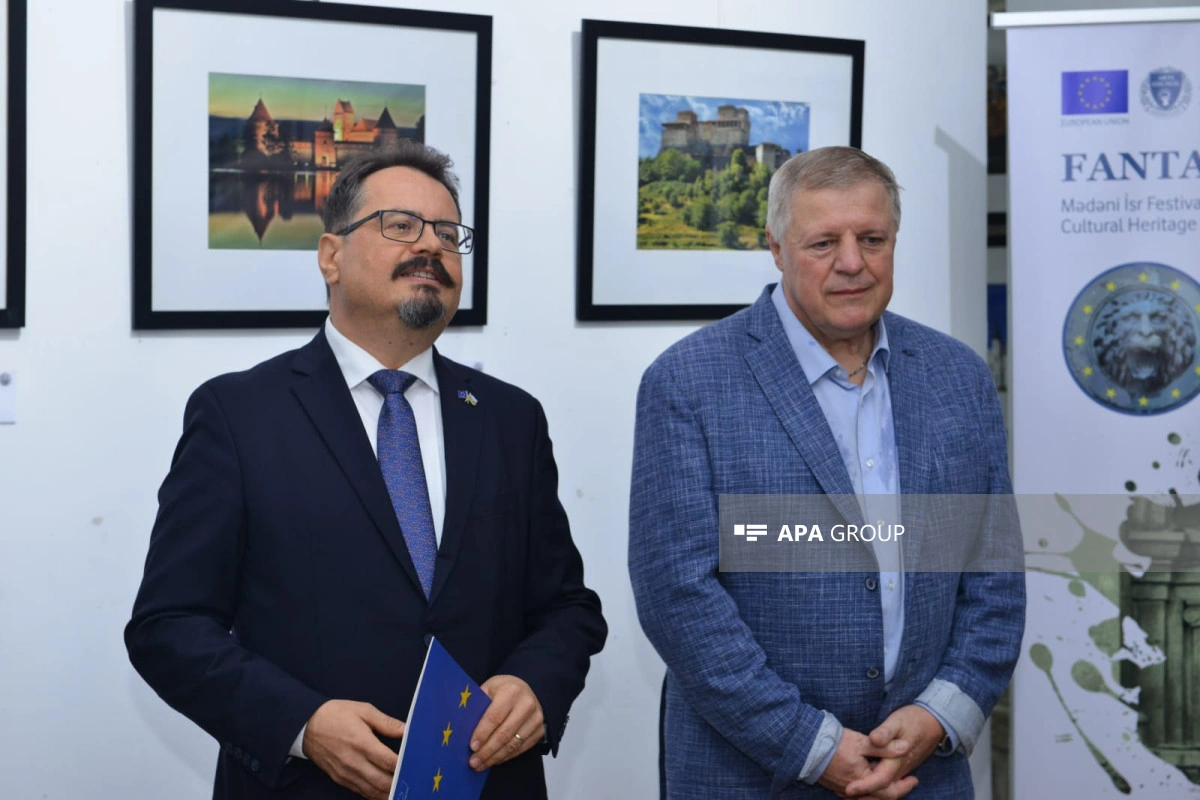 “Avropa Qəsrləri” adlı fotosərginin açılışı olub - FOTO