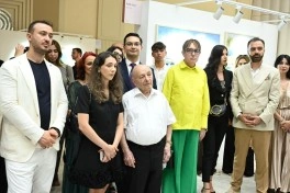 “GabalaFest” çərçivəsində ilk beynəlxalq incəsənət sərgisi açılıb - FOTO