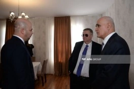 Azərbaycan-Rusiya Hökumətlərarası Dövlət Komissiyasının iclasının iştirakçıları Ağalı kəndi ilə tanış olublar - FOTO