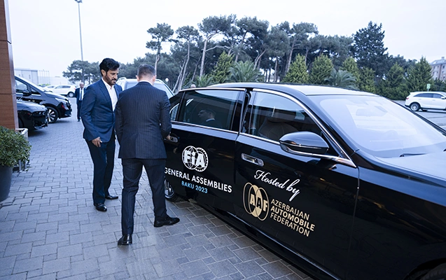 FIA prezidenti Bakıya gəldi  - Fotolar