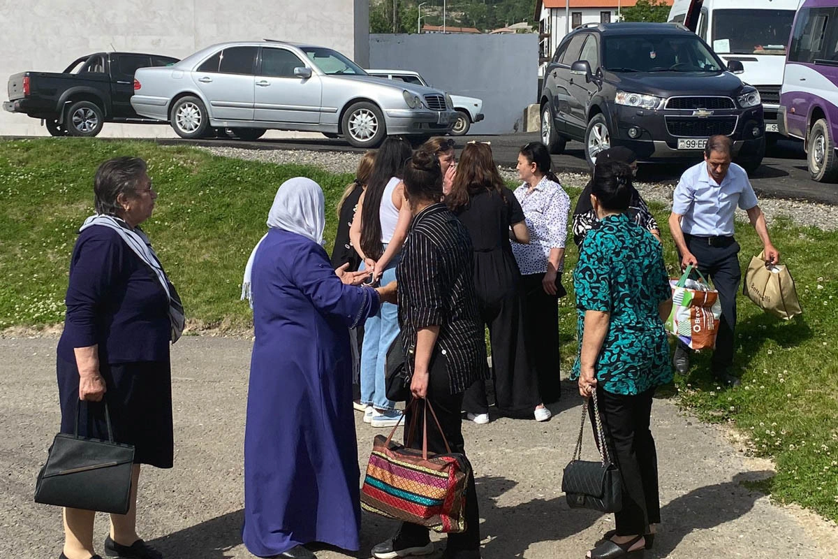Növbəti köç karvanı Laçın rayonuna çatıb - FOTO - YENİLƏNİB