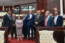Sahibə Qafarova İordaniya Nümayəndələr Palatasının sədri ilə görüşüb
