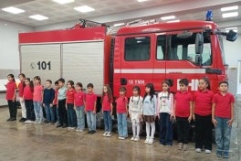 Dövlət Yanğından Mühafizə Xidməti  “açıq qapı günü” keçirib - FOTO