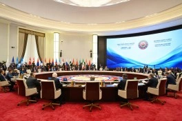 Prezident İlham Əliyev “ŞƏT plyus” formatında görüşdə çıxış edib - FOTO - VİDEO - YENİLƏNİB-2