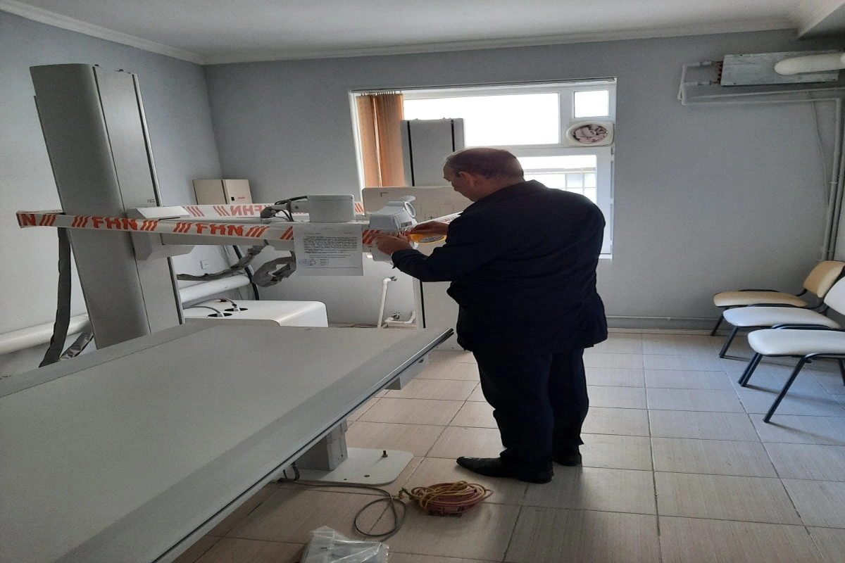 2 saylı Klinik Psixiatriya Xəstəxanasında rentgen-müayinə fəaliyyəti çatışmazlıqlarla bağlı dayandırılıb