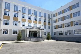 Leyla Əliyeva Yevlaxda məktəb binasının açılışında iştirak edib - FOTO