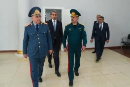 Azərbaycan-Gürcüstan marşrutu üzrə hərəkət edən qatarlarda sərhəd və gömrük nəzarətinin təşkili yoxlanılıb