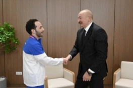Prezident İlham Əliyev cüdo üzrə dünya çempionatının açılış mərasimini izləyib - YENİLƏNİB-1