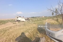 Kəngərlidə minik avtomobili aşıb, yeniyetmə ölüb, xəsarət alanlar var - FOTO