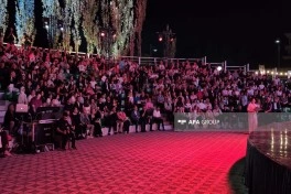 XV Qəbələ Beynəlxalq Musiqi Festivalı çərçivəsində Moldova musiqisi və rəqsləri təqdim olunub - FOTO