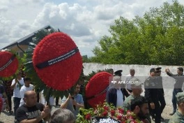 Birinci Qarabağ müharibəsinin itkin-şəhidi Rəşadət Piriyevin nəşinin qalıqları Bərdədə dəfn olunub - FOTO - YENİLƏNİB