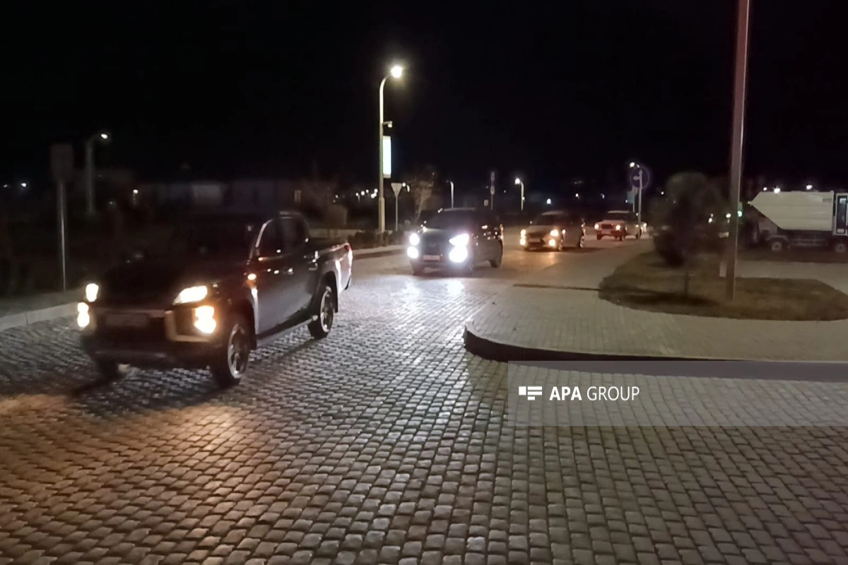 Ağalı kəndində avtoyürüş keçirilib - FOTO