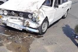 Cəlilabadda zəncirvari yol qəzası baş verib, 4 nəfər xəsarət alıb - FOTO