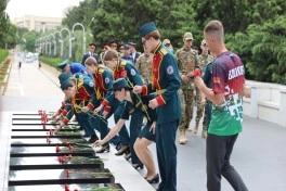 “Gənc xilasedici” Beynəlxalq yarışı və “Gənc xilasedici və yanğınsöndürən” birinciliyinin final mərhələsinə start verilib