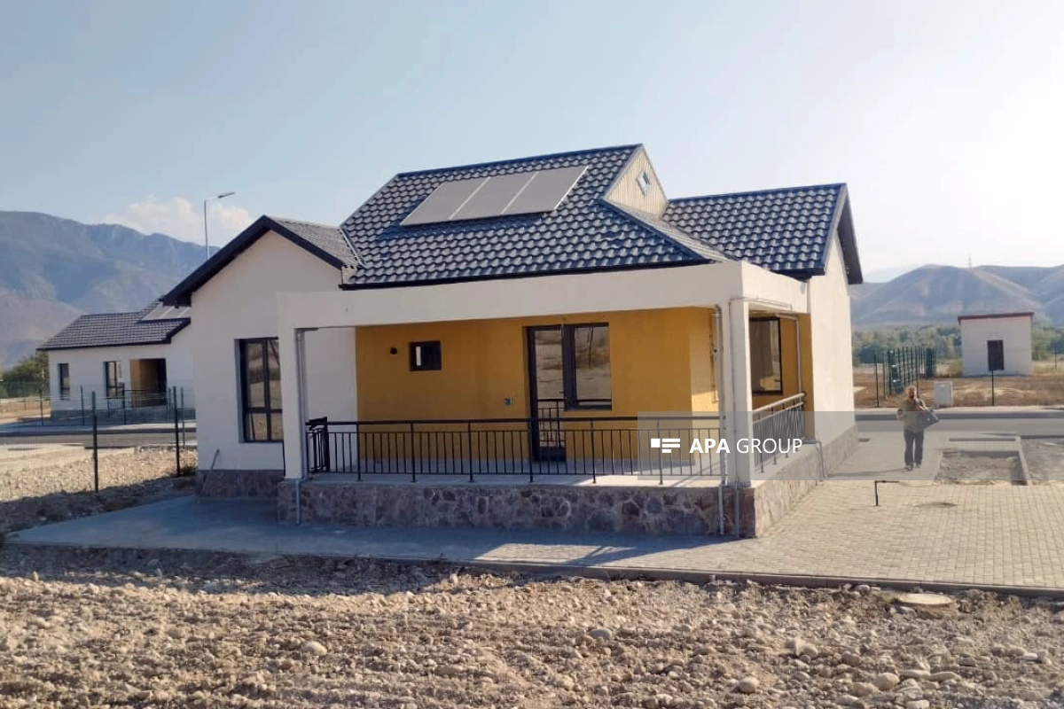 Zəngilanın Cahangirbəyli kəndində 242 fərdi ev tikilir - FOTO