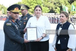 Naxçıvanski adına Hərbi Liseyin rəisi: Məzunlarımız Azərbaycanın keşiyində məğrurcasına dayanır - FOTO