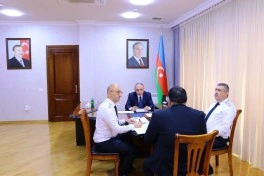 Baş prokuror Xətai rayonunda qəbul keçirib