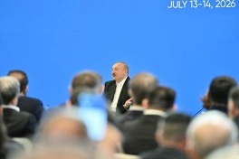 Prezident İlham Əliyev IV Şuşa Qlobal Media Forumunun açılışında iştirak edib - FOTO - VİDEO - YENİLƏNİB-1