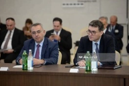 Zəngilanda Rusiya-Azərbaycan Hökumətlərarası Komissiyasının iclası keçirilib, protokol və yol xəritəsi imzalanıb - YENİLƏNİB-1 - FOTO
