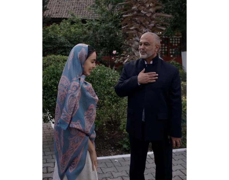 Leyla Əliyeva Masallıda Cümə məscidini ziyarət edib