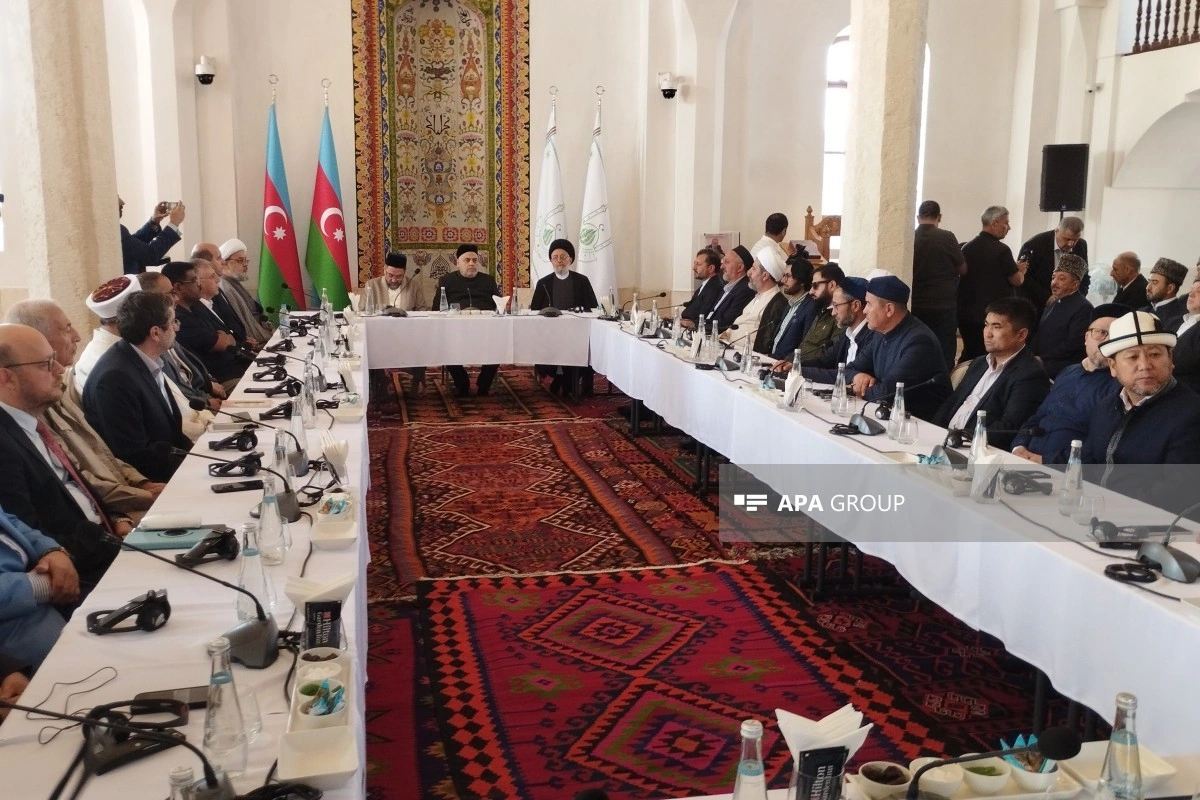 Ağdamda Şeyx Seyyid Yəhya Bakuvi Şirvaniyə həsr olunmuş konfrans keçirilir - FOTO