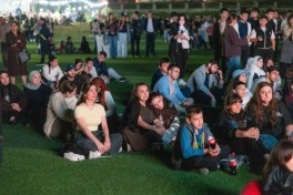 “AzerGold” və Bakı Media Mərkəzinin təşkilatçılığı ilə Daşkəsəndə milli kino seansı keçirilib - FOTO
