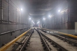“Həzi Aslanov” metro stansiyasında dalanın yenidən qurulma işləri başa çatıb - FOTO - YENİLƏNİB