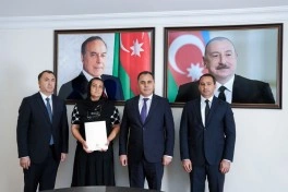 Naxçıvanda şəhid ailələri və müharibə ilə əlaqədar əlilliyi olan şəxslərə 68 mənzil təqdim edilib