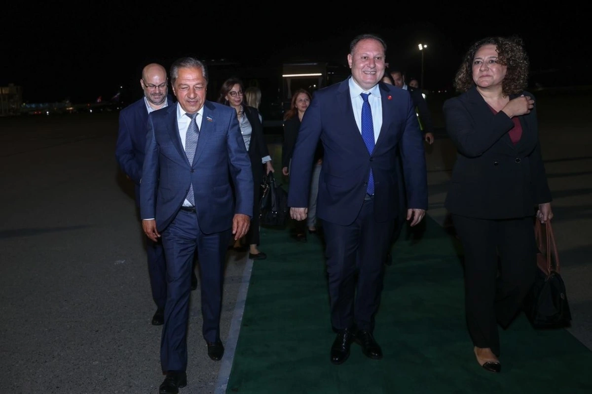Şimali Kipr Türk Cümhuriyyəti parlamentinin sədri ölkəmizə səfərə gəlib