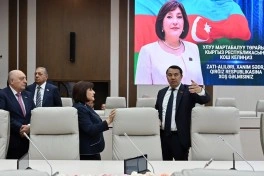 Sahibə Qafarova Qırğızıstan parlamentinin sədri ilə görüşüb - FOTO