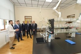 Emin Əmrullayev və Teymur Musayev Qarabağ Universitetinin Klinikasında olublar