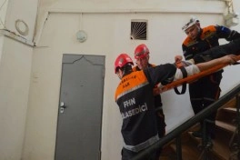 FHN  “İçərişəhər” Dövlət Tarix-Memarlıq Qoruğu İdarəsi ilə birgə təlim keçirib - FOTO - VİDEO