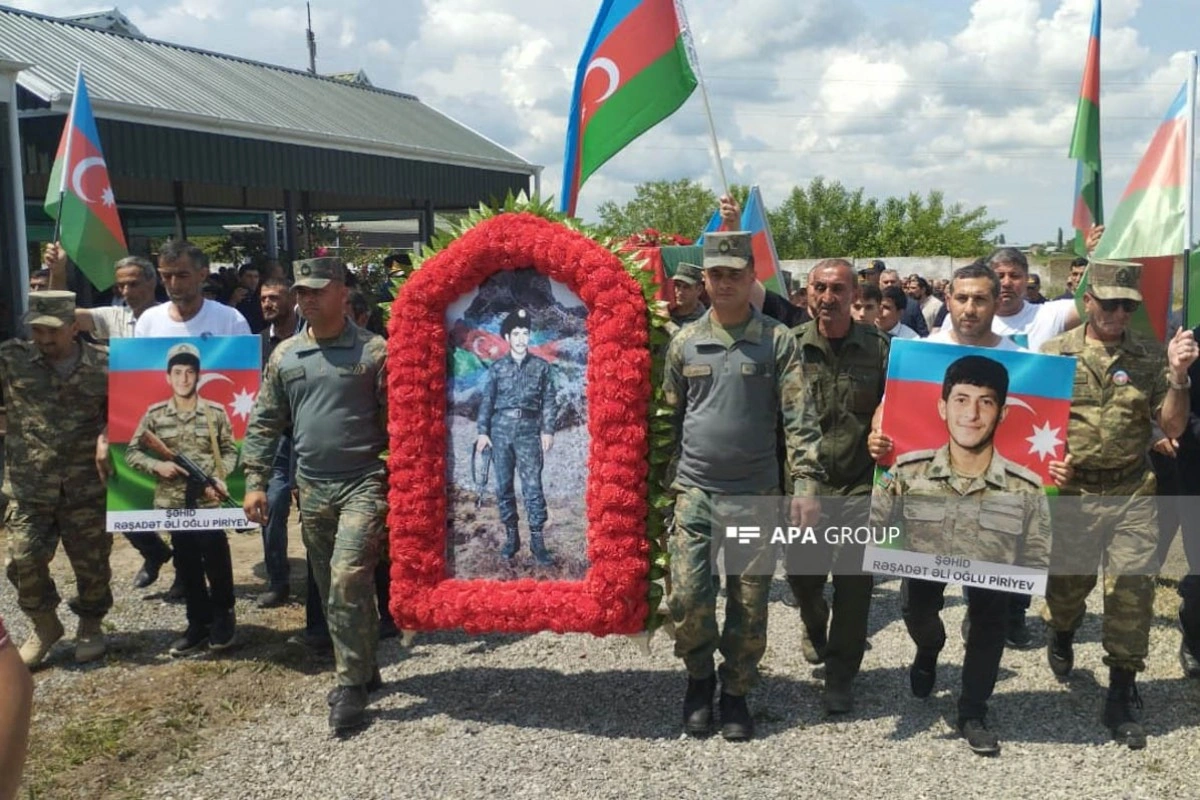 Birinci Qarabağ müharibəsinin itkin-şəhidi Rəşadət Piriyevin nəşinin qalıqları Bərdədə dəfn olunub - FOTO - YENİLƏNİB