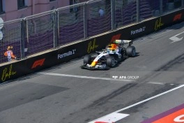 Bakıda Formula 1 üzrə Azərbaycan Qran-Prisində ilk sərbəst yürüş başa çatıb - FOTO - YENİLƏNİB