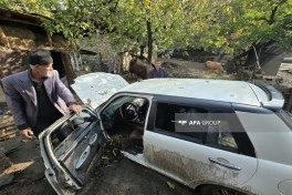 Ordubadda güclü yağışın fəsadları aradan qaldırılır - FOTO - YENİLƏNİB-1