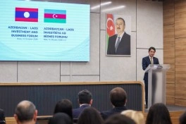 Bakıda Azərbaycan-Laos investisiya və biznes forumu keçirilib - FOTO - YENİLƏNİB
