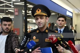 FHN yanğın təhlükəsizliyi ilə bağlı maarifləndirmə tədbiri keçirib - FOTO