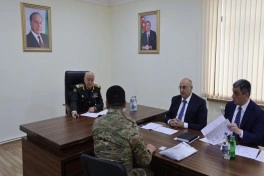 Kəmaləddin Heydərov Xankəndi şəhərində vətəndaşları qəbul edib