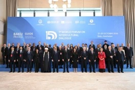 Prezident İlham Əliyev VII Ümumdünya Mədəniyyətlərarası Dialoq Forumunun açılışında çıxış edib - VİDEO - YENİLƏNİB-2