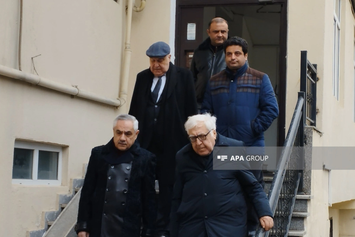 Mövlud Süleymanlı ilə vida mərasimi keçirilib - FOTO