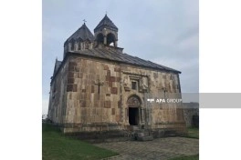 Beynəlxalq səyyahlar Gəncəsər monastırını ziyarət ediblər - FOTO