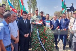Birinci Qarabağ müharibəsinin itkin-şəhidi Sərdar İsmayılovun qalıqları Neftçalada dəfn olunub - FOTO