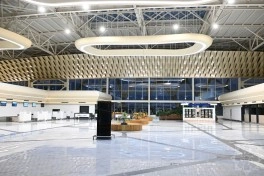 Slovakiya Prezidenti Füzuli aeroportundan təyyarə ilə Bakı şəhərinə yola düşüb - FOTO